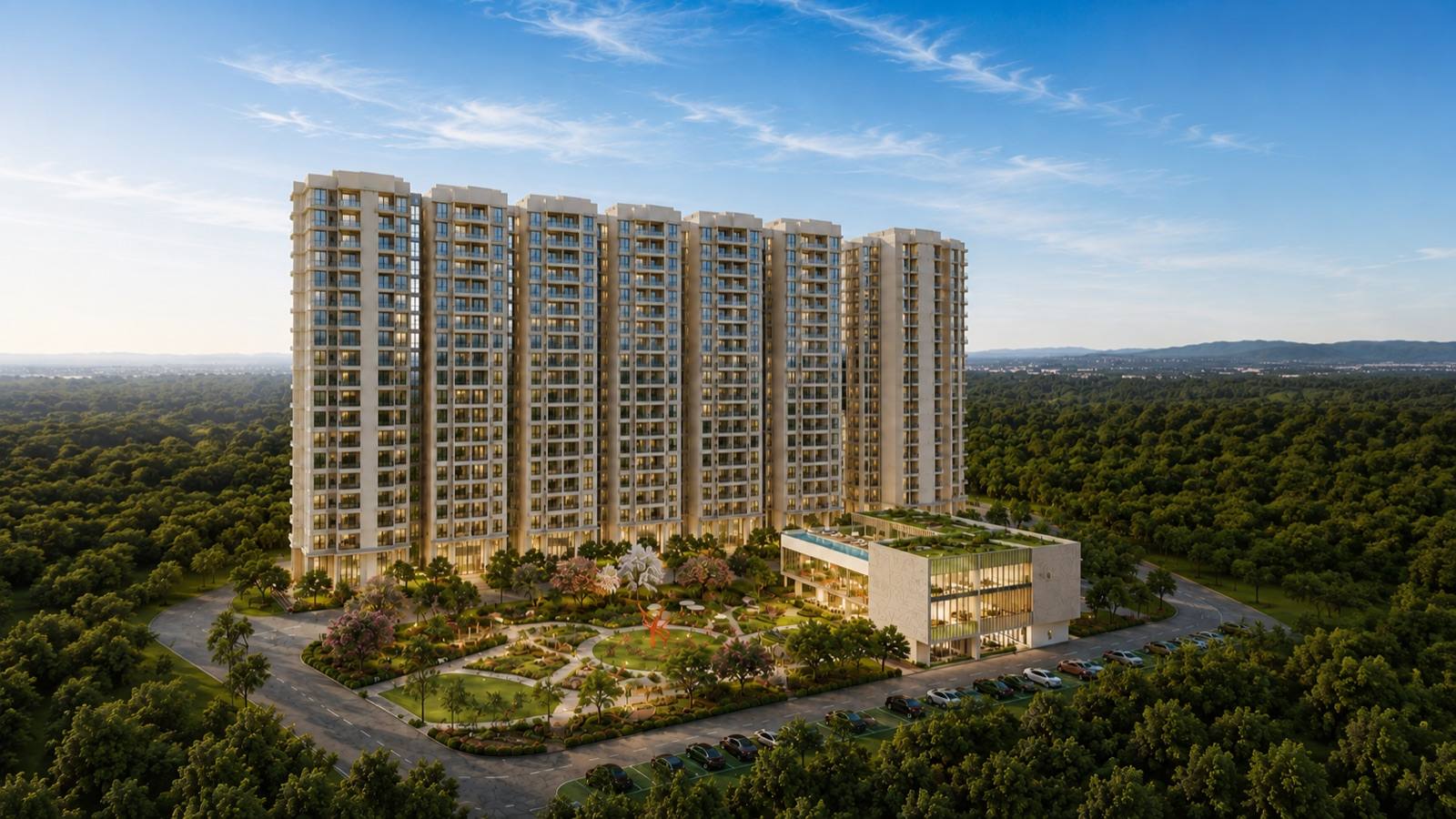 Nikoo Homes 9 aerial view